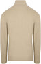 McGregor Half Zip Trui - Pullover - 70% Katoen 30% Merinowol - Beige - Maat 3XL