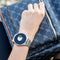 XCOAST JOLI smartwatch voor vrouwen (3,9 cm/1,3 inch, IOS ANDROID) fitnesstracker en vrouwensporthorloge, nieuwste generatie, milanaise band, snelwisselfunctie, zilver, IP67 waterdicht, hartslag, bloeddruk, bloedzuurstof