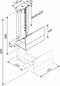 Neomounts CPU-D200BLACK - PC steun - hoogteverstelling 39-54 cm - breedteverstelling 13-23 cm - zwart
