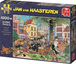 Jan van Haasteren - Vang die Kat! - Puzzel 1000 stukjes - Multicolor