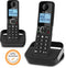 Alcatel F860 Duo - Draadloze huistelefoon met antwoordapparaat en nummerblokkering - (2 stuks)
