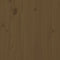 vidaXL - Boekenkast/kamerscherm - 80x35x91 - cm - massief - hout - honingbruin
