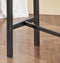 SoBuy Bartafel - Bartafelset - 4 Krukken - Max. 150 kg - 120 x 40 x 100 cm - Bruin / Zwart
