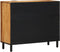 vidaXL - Dressoir - 90x33x75 - cm - Massief - Acaciahout