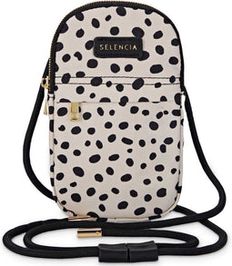 Telefoontasje Dames Crossbody - Selencia 100% Gerecycled telefoontasje design - Universeel Schoudertasje telefoon - Meerkleurig