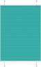 vidaXL - Plissé - rolgordijn - 100x100 - cm - stofbreedte - 99,4cm - petrol - groen