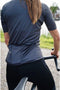 AGU Essential Fietsbroek Dames - Met Bretels - GREEN 95 zeem - Zwart - S