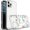 iMoshion Hoesje Geschikt voor iPhone 12 Pro / 12 Hoesje Siliconen - iMoshion Design hoesje - Meerkleurig / Transparant / English Garden
