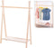 H&S Kledingrek - voor kinderen - hout - 80 x 100 cm - kapstok