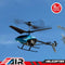 Helikopter op afstandsbediening Colorbaby (4 Stuks)