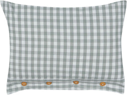 TALYA - Sierkussen - Groen/Wit - 40 x 60 cm - Polyester