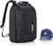 XD Design Flex Gym Bag - Anti-diefstal Rugzak - 16 tot 24 liter - Zwart