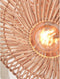 GOOD&MOJO Wandlamp Zanzibar - Rotan - Ø55cm - Binnen Modern