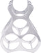 vidaXL - Wijnrek - Zilver - 23x14x28 - cm - Aluminium