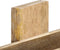 vidaXL - Tijdschriftenwandrek - 30x11x72 - cm - massief - mangohout