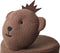 Kruk Crochetts Bruin 34 x 55 x 34 cm Beer