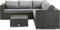 Feel Home - Alu Wicker Corner loungeset - Messina II