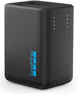 GoPro AEDBD-201-EU - Dubbele acculader met 2 Enduro-accu's - Zwart (2 stuks)