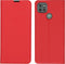 iMoshion Hoesje Geschikt voor Motorola Moto G9 Power Hoesje Met Pasjeshouder - iMoshion Slim Folio Bookcase - Rood