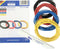 BAAS KR2-MIX Draad Zwart, Rood, Blauw, Geel 1 set(s)