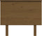vidaXL - Hoofdbord - 94x6x82,5 - cm - massief - grenenhout - honingbruin