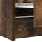 vidaXL - Tv-meubel - 60x35x54 - cm - bewerkt - hout - gerookt - eikenkleurig