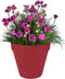 Elho Loft Urban Rond 25 - Bloempot voor Buiten - Ø 24.5 x H 22.0 cm - Theater rood