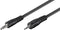 Wentronic AVK 313-200 - Jackplug 3,5 mm naar 2,5 mm - 2 m - Zwart