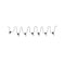 Paulmann Plug & Shine - LED-lichtketting - Warm wit IP44 3000K 7x0,2W