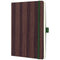 Sigel notitieboek A5 - Conceptum - houtstructuur - punt-gelijnd - softcover - SI-CO674