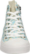 GUESS Ederla Hi - Hoge sneakers - Wit canvas met blauwe opdruk - Blauw - Maat 40