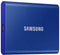 Samsung Portable T7 - Externe SSD - 500 GB - USB C 3.2 - Blauw
