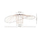 Furnilux-Design Rotan Hanglamp Ø90 cm – Unieke Handgemaakte Plafondlamp van Rotan & Touw – Grote...