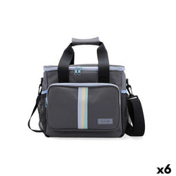 Koeltas Quid Sugar - Opvouwbaar - 22 L - Grijs (6 Stuks)