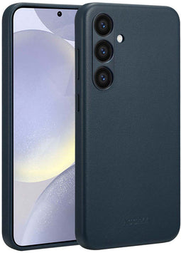 Accezz Samsung Galaxy S24 Plus - Back Cover - MagSafe Leather - Nightfall Blue