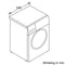 Siemens WM16Y840NL (IQ800) - Wasmachine - 8kg laadvermogen - 1600rpm centrifuge - 49dB(A) wassen - 72dB(A) centrifuge
