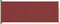vidaXL - Windscherm - uittrekbaar - 117x300 - cm - rood
