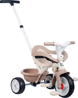 Smoby Be Move Comfort - Driewieler - Verstelbare duwstang - Beige