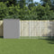 vidaXL - Hondenhok - met - ren - 214x1069x181 - cm - staal - lichtgrijs