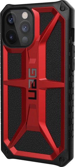 UAG Monarch - Backcover hoesje - Bescherming voor iPhone 12 Pro Max - Crimson Red