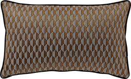 Dutch Decor JANIC - Sierkussen 30x50 cm Raven - zwart - Inclusief binnenkussen