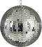 House of Seasons Kerst Discobal - Ø25 cm - Zilver
