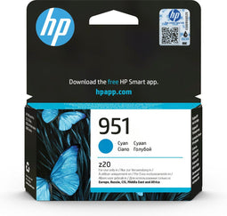 HP 951 - Inktcartridge - Origineel - Cyaan