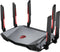 MSI RadiX AXE6600 - Router - Wi-Fi 6E Tri-Band - Zwart/Rood