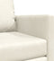vidaXL - Vloersofa - Bed - 2-in-1 - Crème - 74x77x81 - cm - Velvet