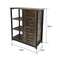 Wandkast dressoir Stoer - sidetable - industrieel vintage