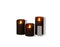 Annas collection - B.o. 3st kaars wax rustiek bewegende vlam 7.5x10/12.5/15cm zwart afstandsbedi...