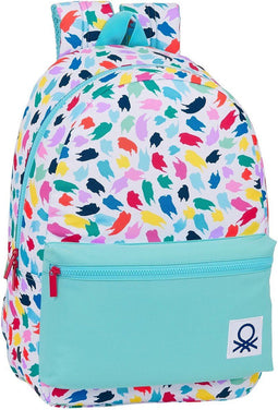 Schoolrugzak Benetton Painting Multicolour