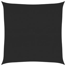 vidaXL - Zonnezeil - 160 - g/m² - 7x7 - m - HDPE - zwart