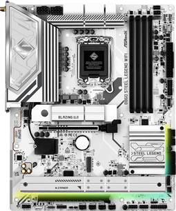 ASRock B860 Steel Legend - Moederbord ATX - Intel B860 - 4x DDR5 - Wi-Fi 6E (802.11ax) - 2.5Gbps Ethernet
